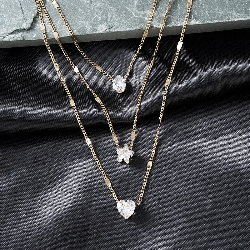 ZirconWave Necklace